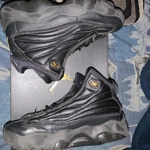 I’m selling Jordan Pro Strong Black Metallic Gold Black/Metallic Gold.